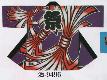 祭り半天・シャツ 半天 日本の歳時記 9496 シルクプリント袢天 活印（セット帯付） 祭り用品jp