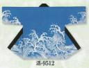 日本の歳時記 9512 シルクプリント袢天 活印（セット帯付） 