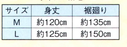 日本の歳時記 2853 浴衣下(絽)  サイズ／スペック