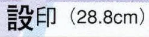 日本の歳時記 3675 舞扇 設印（9寸5分）  サイズ／スペック