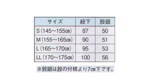 日本の歳時記 713 股引  サイズ／スペック