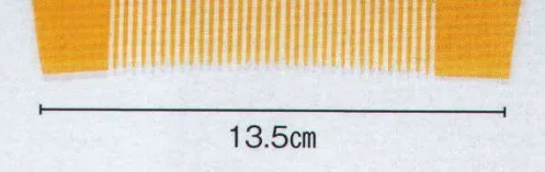 日本の歳時記 8478 櫛・六号半京・卵甲  サイズ／スペック