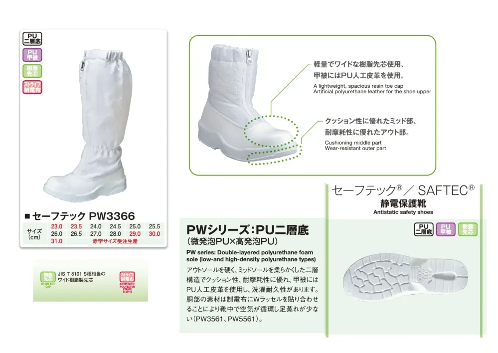 ミツウマ PW3366 セーフティックPW3366 サイズ・スペック