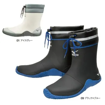 男女ペア 長靴 ミズノ F1GG2501 ジャスタフィットII NH 作業服JP