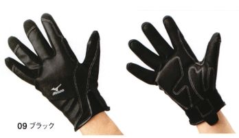 メンズワーキング 手袋 ミズノ F3JGS90209 ワークグラブ甲ベルト・厚手合成皮革タイプ 作業服JP