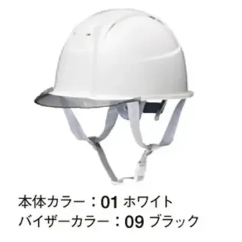 ミズノ F3JPHZ2E0109FLV 産業用ヘルメット FT01(遮熱タイプ)(スモークバイザー・墜落時保護用樹脂ライナー・通気孔)（受注生産）