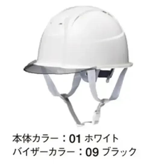 ミズノ F3JPHZ2E0109FLV 産業用ヘルメット FT01(遮熱タイプ)(スモークバイザー・墜落時保護用樹脂ライナー・通気孔)（受注生産）