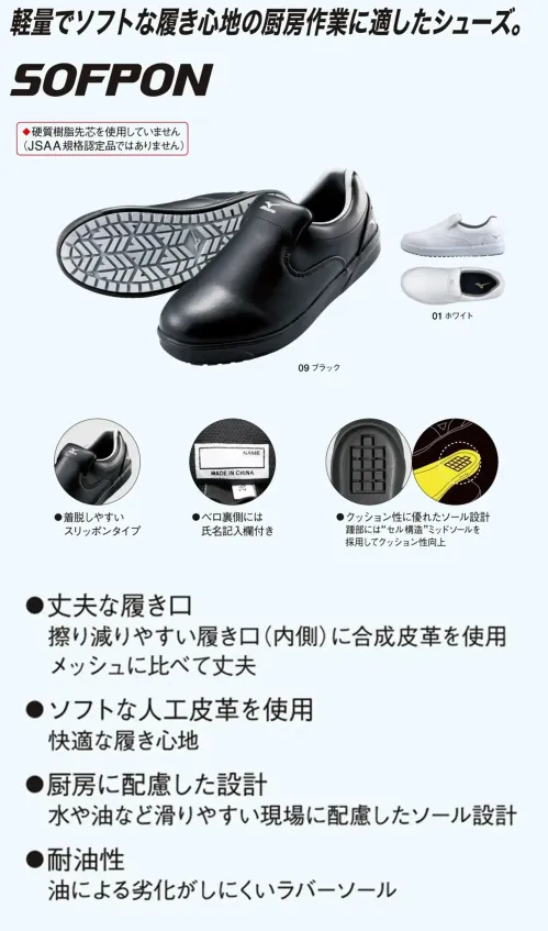 ミズノ F1GC2200 SOFPON サイズ／スペック