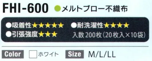 日本フィットフード FHI-600 フィットインナー （200枚入り） フィットインナーのスタンダードタイプ。額部分に不織布を巻いているため、ゴム跡が付きにくい。※200枚入り（20枚入り×10袋）フィットインナー優れた素材と経済性が、あなたの衛生環境を守ります。フード・キャップの中に装着し、毛髪落下を徹底ガード。洗濯もできる経済的なインナーです。※この商品はご注文後のキャンセル、返品及び交換は出来ませんのでご注意下さい。※なお、この商品のお支払方法は、先振込(代金引換以外)にて承り、ご入金確認後の手配となります。 サイズ／スペック