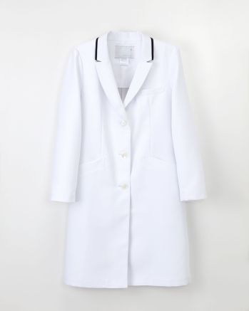 ドクターウェア 長袖コート ナガイレーベン CJ-3390 女子シングルドクターコート 医療白衣com