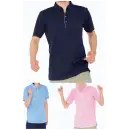 医療白衣com 介護衣 半袖ポロシャツ ナガイレーベン CX-2487 ニットシャツ（男女兼用）