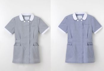 看護学生衣・実習衣 半袖ジャケット（ブルゾン・ジャンパー） ナガイレーベン GC-2202 チュニック 医療白衣com