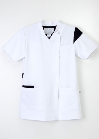 ドクターウェア 半袖ジャケット（ブルゾン・ジャンパー） ナガイレーベン HOS-5477 スクラブ（男女兼用） 医療白衣com