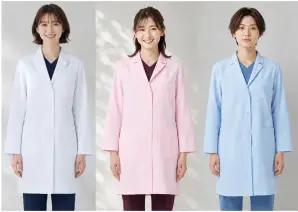 女子シングル診察衣