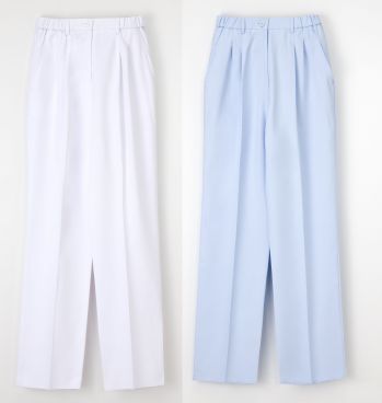 ナースウェア パンツ（米式パンツ）スラックス ナガイレーベン KES-1173 女子パンツ 医療白衣com