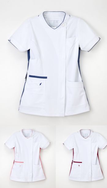 ナースウェア 半袖ジャケット（ブルゾン・ジャンパー） ナガイレーベン LX-4082 チュニック 医療白衣com
