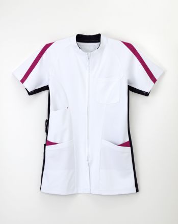 ドクターウェア 半袖ジャケット（ブルゾン・ジャンパー） ナガイレーベン LX-4127 男女兼用上衣 医療白衣com
