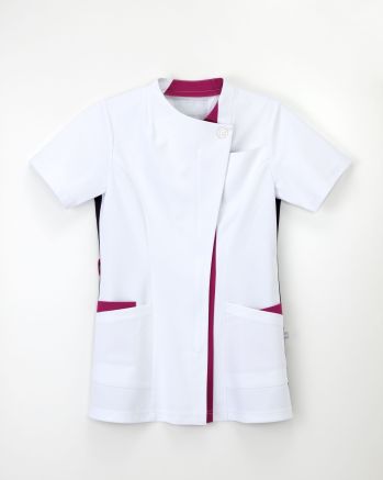 ドクターウェア 半袖ジャケット（ブルゾン・ジャンパー） ナガイレーベン LX-4157 女子スクラブ 医療白衣com