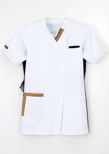 ドクターウェア 半袖ジャケット（ブルゾン・ジャンパー） ナガイレーベン LX-5527 男女兼用スクラブ 医療白衣com