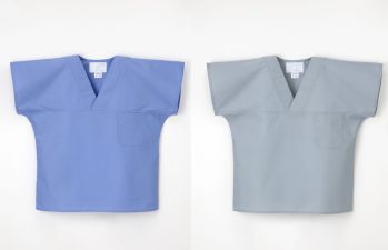 手術衣 半袖ジャケット（ブルゾン・ジャンパー） ナガイレーベン OR-8202 男子スクラブ 医療白衣com
