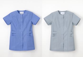 手術衣 半袖ジャケット（ブルゾン・ジャンパー） ナガイレーベン OR-8402 女子チュニック 医療白衣com