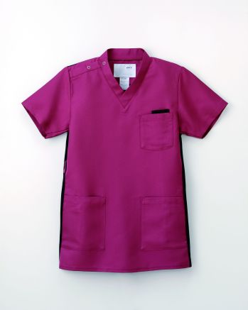 ドクターウェア 半袖ジャケット（ブルゾン・ジャンパー） ナガイレーベン RT-5062 男女兼用スクラブ 医療白衣com