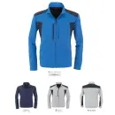 作業服JP 男女ペア 長袖ジャケット（ブルゾン・ジャンパー） コーコス信岡 A-9181 軽量・4WAYストレッチジャケット