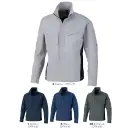 作業服JP 男女ペア 長袖ジャケット（ブルゾン・ジャンパー） コーコス信岡 AE-4051 エコ・ストレッチ 長袖ブルゾン