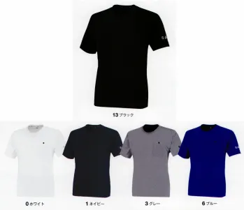 コーコス信岡 AE-697 エコ半袖Tシャツ 再生PET素材100％。環境配慮型のBOTTLE TECHシリーズ。程良いシルエットのサイズ感で着心地も抜群。汗ジミ防止脇ぐりの生地を2重にすることで、脇汗をしっかりキャッチ。脇部分への汗ジミを抑えます。このシリーズは海外生地、海外染色のため、製品により若干の色違いが発生することがございます。ご了承ください。長時間強い日光(または照明)を受けたり、濡れた状態で放置されますと変色の恐れがありますので、着用及び保管の際にはご注意ください｡