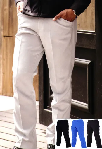 男女ペア パンツ（米式パンツ）スラックス コーコス信岡 AE-9153_A エコ・ストレッチスラックス 作業服JP