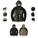 作業服JP 男女ペア 長袖ジャケット（ブルゾン・ジャンパー） コーコス信岡 G-7020 ミリタリーパーカー