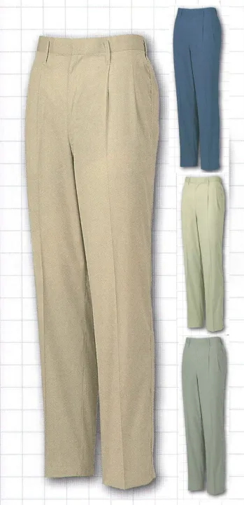 メンズワーキング パンツ（米式パンツ）スラックス コーコス信岡 P-6693A エコツータックスラックス 作業服JP