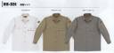 コーコス信岡 RS-331 長袖シャツ 「RUGMER」綿リッチ素材を使用。肌触りのよさと耐久性を両立。
