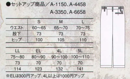 コーコス信岡 A-1154 エコ5IVEスター レディースツータックスラックス（受注生産） ワーキングウエアのネオスタンダードモデルが新登場。エコマーク認定や防汚加工等、五ツ星機能を搭載した男女対応モデル。ワーキングシーンを支える5つのスター機能搭載。1.エコマーク認定。環境を考えたエコ素材を信用しています。2.防汚加工。日清紡「ANNEXCLEAN」汚れの落ちやすい加工を施しています。3.帯電防止規格対応。4.デオドラントネーム。消臭＆抗菌効果を備えた衿ネームを使用。5.再帰反射素材。ライトに反射して存在をアピールします。■生地特徴。ファイブスター エコソフトツイル。防汚加工と着心地のバランスを追求して生まれたニュータイプの吸水防汚加工。素材本来の風合いをそのままに、吸水性と汚れの落ちやすさを持ち合わせます。汗ジミヨゴレが簡単に洗い落とせる吸水防汚加工【ANNEXCLEAN】●従来加工品と比べ、汗ジミ等の汚れが洗濯によって簡単に落ちやすく、洗濯の際、手間がかかりません。●吸湿/吸水性があり、快適性を保持します。●繰り返しの洗濯後も防汚加工を保持します。【デオドラントネーム】近接空間の悪臭を吸着し、中和することにより臭気を軽減する無機物微粒子と銀成分を特殊な樹脂に練り込みフォルム化し、これを繊維ネーム裏綿にラミネートしたものです。●ニオイのしない成分に中和します。（※アンモニア・酢酸・イソ吉草酸）●抗菌効果。銀のプラスイオンがネームに付着した菌の繁殖を抑え、ニオイの発生を防ぎます。※この商品は受注生産品となっております。※受注生産品につきましては、ご注文後のキャンセル、返品及び他の商品との交換、色・サイズ交換が出来ませんのでご注意くださいませ。※受生生産品のお支払い方法は、先振込（代金引換以外）にて承り、ご入金確認後の手配となります。 サイズ／スペック