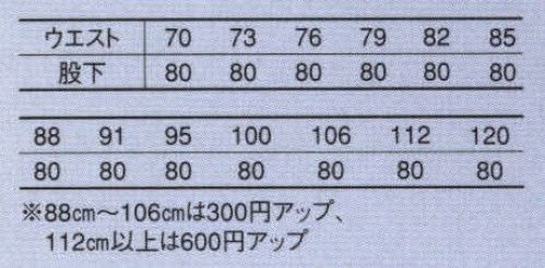 コーコス信岡 A-743 ワンタックスラックス 「A:S:【III】ANDARE SCHETTI」ナノサイズの銀粒子を繊維内部にまで浸透させ、高い抗菌・防臭性を実現！しかも液体アンモニア加工によって防縮・防シワ性もプラス。 サイズ／スペック