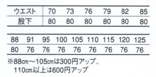 コーコス信岡 K-1203A ワンタックスラックス 「KISTER」さわやかな裏綿使い。大型メッシュの通気性が涼しい着心地を保ちます。 サイズ／スペック