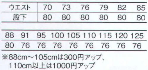 コーコス信岡 K-2103-125 ワンタックスラック（125cm） 「KISTER」綿のさわやかな肌触りとポリエステルの耐久性が味わえる。肌触りが優しい裏綿素材に、帯電防止加工を施した主力商品。爽やかな着用感で、あらゆる仕事の現場に対応。「裏綿素材」は、心地いい感触、汗の素早い吸収力がポイントです。※他サイズは「K-2103」に掲載しております。 サイズ／スペック