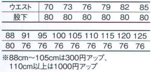 コーコス信岡 K-7773-125 エコ・防汚ツータックスラックス 「KISTER」丈夫でソフトな交換ツイルにピュリア55加工をプラス。「ピュリア55加工」丈夫な交織ツイル素材を加工し、すぐれた撥水・撥油性、帯電防止性を実現。汚れがつきにくく、ついた汚れが落ちやすいのも利点です。自然な風合いや美しい発色も好評です。 サイズ／スペック