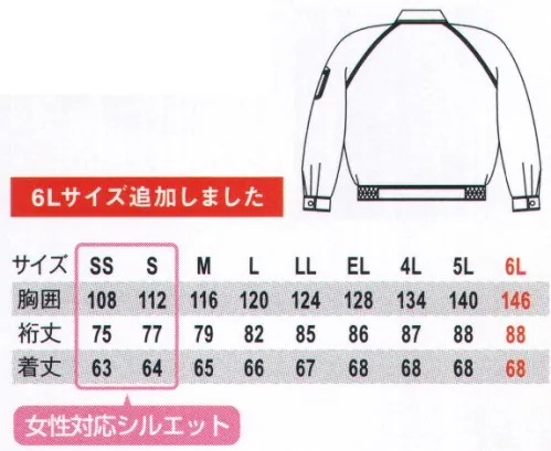 コーコス信岡 P-4490 エコブルゾン ハードな現場にふさわしい強靭な素材に、柔らかな肌触りをプラスして、快適な着心地。なめらかで丈夫なツイルをソフト加工したワークウエア。全アイテムで帯電防止機能も備えたリサイクル素材を採用。「ハイビニーソフト」やさしいタッチとリッチな風合いの特殊加工素材は、すぐれた帯電防止機能を備え、不快な静電気を抑制。質の良さを感じさせる自然な光沢感も特徴です。※「1 オーシャンネイビー」「4 アーバンエボニー」は販売終了致しました。 サイズ／スペック