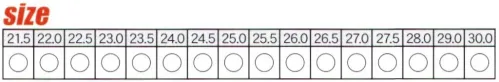 日進ゴム 5100 Hyper V#5100 先芯入り厨房シューズ（JSAA規格A種）Hyper V®ハイパーVソールハイパーVソール三大特徴●滑りにくさ従来の2.5倍ハイパーVソールは、高い防滑性能（独立行政法人労働安全衛生総合研究所技術指針に定める耐滑性能最高区分5をクリア）を有しております。その性能は、特に水・油・石鹸水等で濡れた路面上で効果を発揮します。動摩擦係数0.3以上（区分5）●すり減りにくい外底特殊なすり減りにくい強固なソールですので、従来と比べて断然長持ちします。●静摩擦から動摩擦への移行がスムーズで転倒しにくい従来品のソールだと、摩擦が「静」から「動」に移行するときに大きな変動が生じるため、いわゆるスリップでの転倒の危険性が高いのに比べ、ハイパーVソールでは摩擦形成曲線が安定しており、その後もスムーズな移行が見られ、転倒事故の危険性が少なくなります。※29.0cm以上のサイズは「5100-B」に掲載しております。※この商品はご注文後のキャンセル、返品及び交換は出来ませんのでご注意下さい。※なお、この商品のお支払方法は、先振込（代金引換以外）にて承り、ご入金確認後の手配となります。 サイズ／スペック