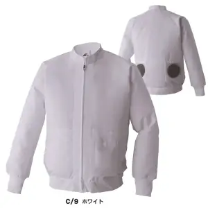 白衣ブルゾン（ファン・バッテリー別売）