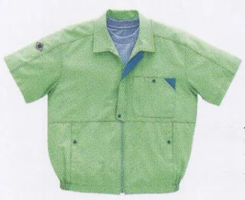 ユニフォーム1 大川被服の半袖ジャケット ブルゾン ジャンパー