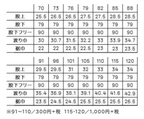 大川被服 10005 カンサイカーゴパンツ（K10005） KANSAIスーパースタジオが手懸けるクラシックモダンな最高傑作。極力シンプルに仕上げつつも赤いステッチが胸と背中に施されており、見る人を引き付け、トレンドや流行りに左右されずにいつまでもご着用いただける作業服です。ストレッチ生地をあえて使わず製品の設計時にゆとりを持たせております。股上もゆったり設計にしております。 サイズ／スペック