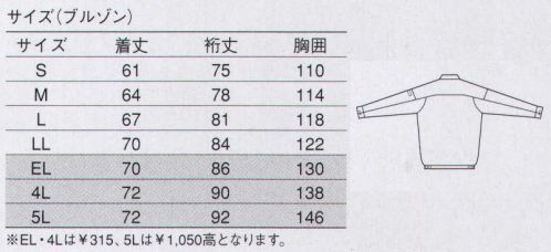 大川被服 15002 ブルゾン（V-MAX15002） 高性能をシンプルに着て極上のパフォーマンスを体感。アーム部分は、20度前方に傾斜させた自然体に近い袖付けで、動きをよりスムーズに。 サイズ／スペック