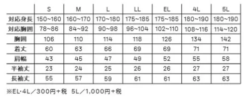 大川被服 20011 カンサイ半袖ブルゾン（K20000） KANSAIスーパースタジオが手懸けるクラシックモダンな最高傑作。極力シンプルに仕上げつつも赤いステッチが胸と背中に施されており、見る人を引き付け、トレンドや流行りに左右されずにいつまでもご着用いただける作業服です。ストレッチ生地をあえて使わず製品の設計時にゆとりを持たせております。股上もゆったり設計にしております。 サイズ／スペック