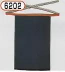 おたふく手袋 6202 腰下帆前掛け 紺(5枚入)