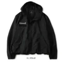おたふく手袋 FB-241 フーバー オーバーサイズ ショートブルゾン（フード付き）