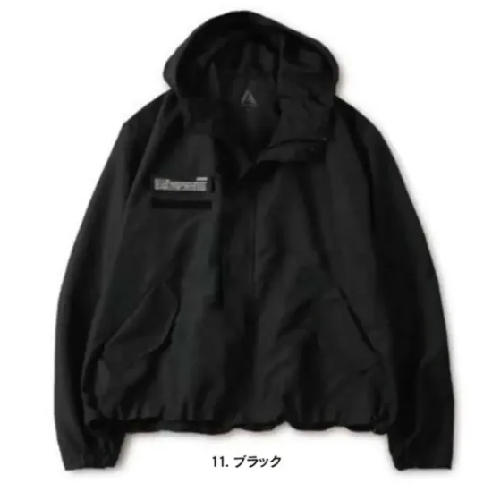 おたふく手袋 FB-241 フーバー オーバーサイズ ショートブルゾン（フード付き）