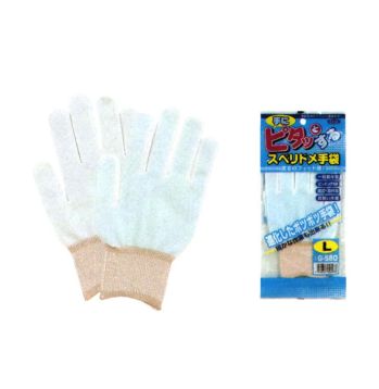 クリーンウェア 手袋 おたふく手袋 G-580 手にピタッとするスベリ止手袋(10双入) 食品白衣jp