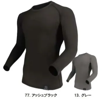 男女ペア インナー おたふく手袋 JW-254 BT サーモエボ ボア ヘビーウェイト クルーネックシャツ 作業服JP